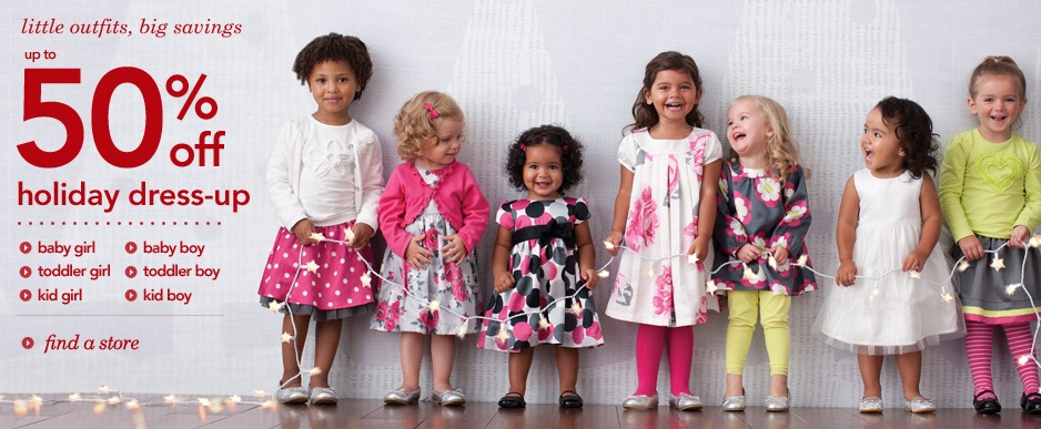 Carter's store holiday dresses