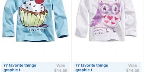 77Kids: Baby Graphic Tees Only $3.33 Shipped