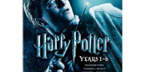 Amazon: Harry Potter 1-6 Giftset Blu-ray $39.99
