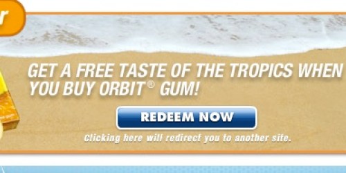 FREE Flip Flops With Orbit Gum Purchase