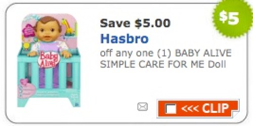 Target: FREE Baby Alive Doll?!
