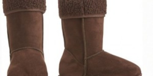 Wet Seal: Faux Suede Boots Only $8 Shipped