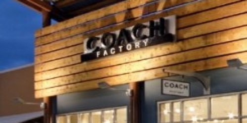 Coach Factory Stores: Rare 30% off Coupon