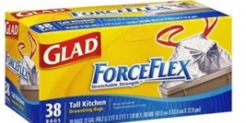 *HOT!* $2/1 Glad Force Flex Trash Bags Coupon
