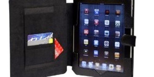 Amazon: Leather iPad Case $5.99 Shipped