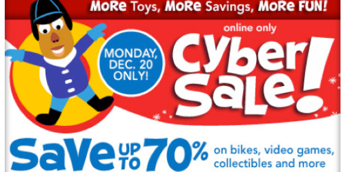 Toys R Us: Cyber Monday Sale (Save up to 70%)