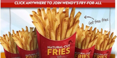 Wendy's: FREE Natural-Cut Fries with Sea Salt (New Offer!)