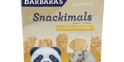 Barbara's Bakery Snackimals (6 Pack!) Only $6.99
