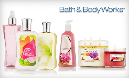 Groupon: 50% off Bath & Body Works' Online Store