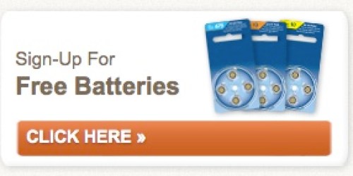 FREE Hearing Aid Batteries…