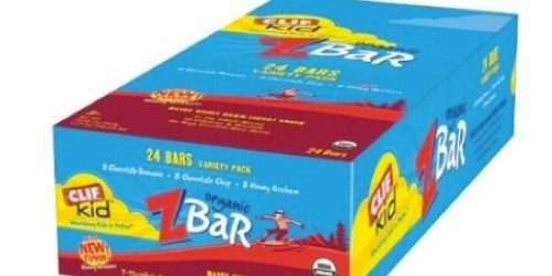 Amazon: 24 Clif Kid Bars Only $10.19 Shipped