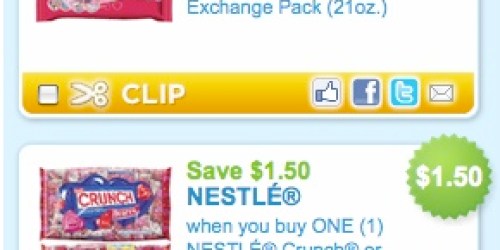 *HOT!* $1.50/1 Nestle Candy Coupons + More