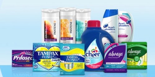 Request Your FREE P&G Samples…