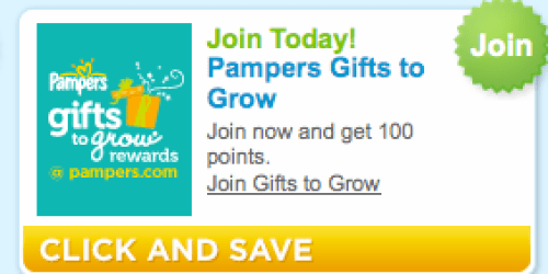 Pampers Gifts to Grow: Reward Code Round-Up + New Members Snag 100 Points