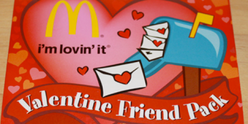 $1 McDonald's Valentine Friend Pack = 12 Free Items