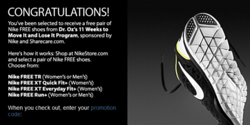 Did YOU Win Nike Shoes from the Dr. Oz Giveaway?!
