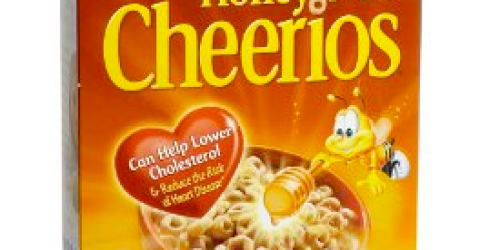 Amazon: 3 Boxes of Honey Nut Cheerios $3.64 Shipped (that's only $1.21 per box)!