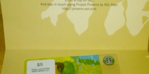Did You Score a FREE $5 Starbucks Gift Card?