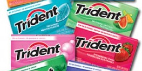 Rite Aid: 6 Packs of Trident Gum Only $0.50