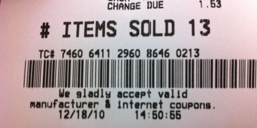 Walmart GLADLY Accepts Internet Coupons?!