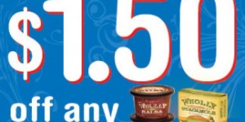 High Value $1.50/1 Wholly Product Coupon