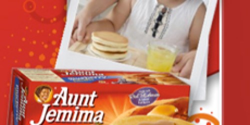 FREE Aunt Jemima Frozen Pancakes (Facebook Offer)