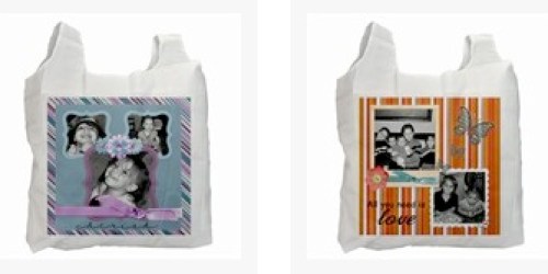 Personalized Recycle Photo Bags $2.99 Shipped