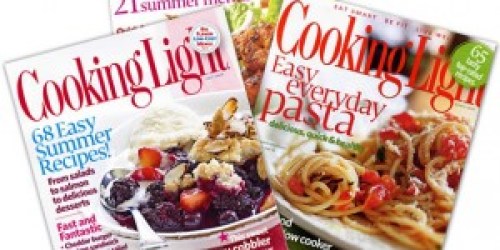 Amazon: Cooking Light Magazine $0.58 Per Issue