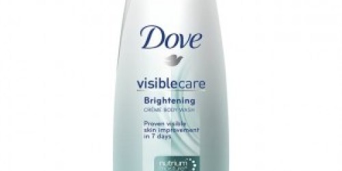 New $1.25/1 Dove VisibleCare Body Wash Coupon = Only $0.74 at CVS
