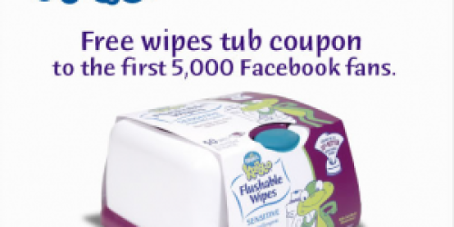 FREE Pampers Kandoo Wipes (1st 5,000!)