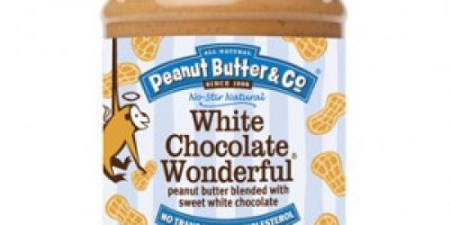 Amazon: 6 Jars of Peanut Butter & Co White Chocolate Wonderful Only $12.05 Shipped