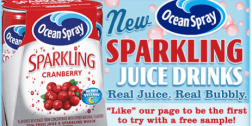 FREE Ocean Spray Samples (It's Live!)