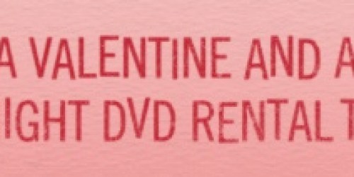 Redbox: FREE DVD Rental Code Valentine Promo