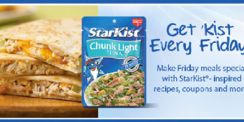 New $0.50/1 StarKist Pouch Coupon