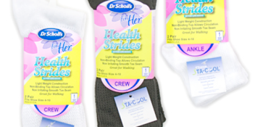 Giveaway: 100 Readers Win Dr. Scholl's For Her Socks