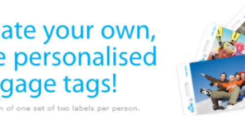 Two FREE Personalized Luggage Tags