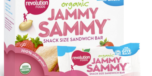 Amazon: 25 Organic Jammy Sammy Snacks Only $8.12 Shipped