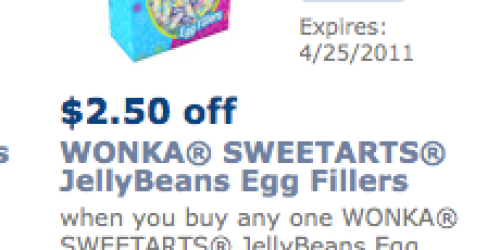 High Value $2.50/1 Wonka Sweetarts Coupon + More