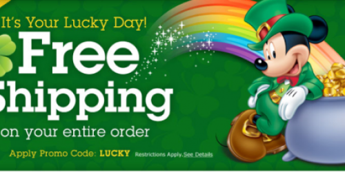 DisneyStore.com: FREE Shipping Today (No Minimum!)