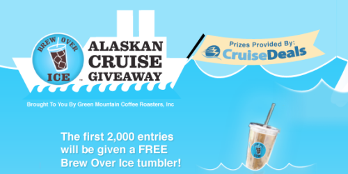 Brew Over Ice Alaskan Cruise Giveaway: Win A FREE Keurig Brewer + More