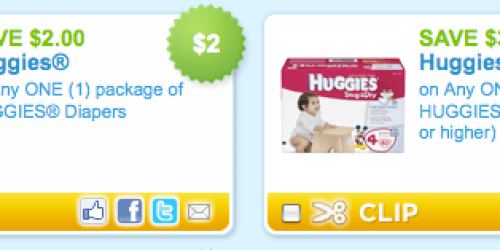 Coupons.com: *HOT!* $2/1 Huggies Diapers Coupon