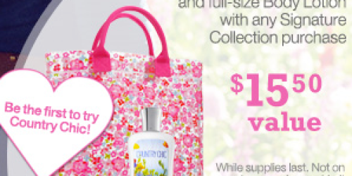 Bath & Body Works: FREE Tote and Body Lotion with Purchase ($15.50 Value!)