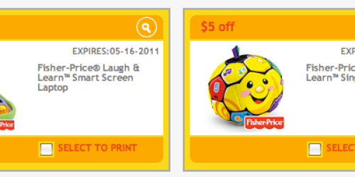 New Fisher-Price Toy Coupons + Target Deal