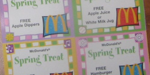 McDonald's: New "Spring Treat Packs" Booklet (Includes 12 FREE product Coupons!)