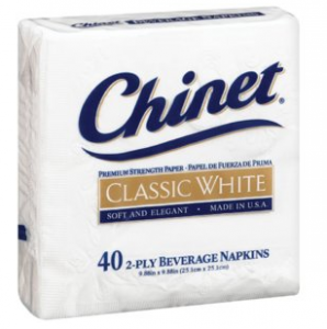 $1/1 Chinet Product Coupon = FREE Napkins?!
