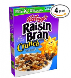 raisin bran crunch shortage