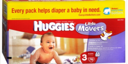 New Huggies Diapers Coupons + Walgreens Deal