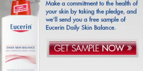 FREE Eucerin Daily Skin Balance Sample