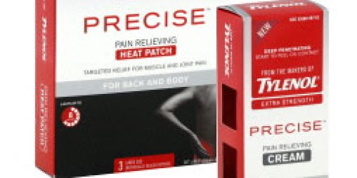 Walgreens: FREE Tylenol Precise Cream or Patches