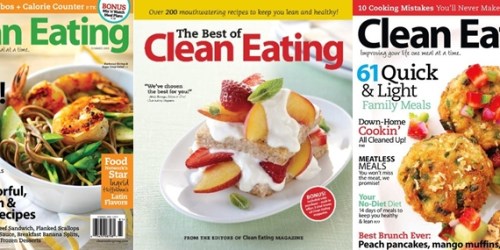 Tanga: Clean Eating Magazine $0.87 Per Issue
